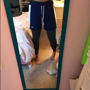 Navy blue nike shorts